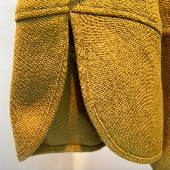 ALFANI Gold Button Front Jacket w/Tulip Shape cuffs. 3Buttons. Shawl Collar. XL - Picture 3 of 6